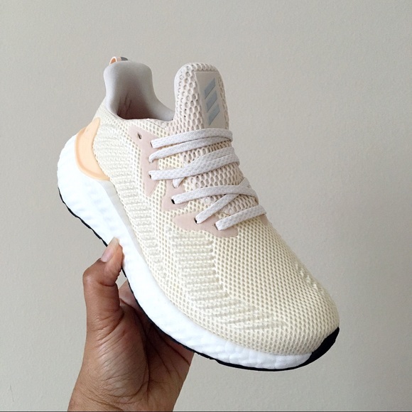 Adidas AlphaBoost Beige Vanilla Sneakers - Picture 3 of 8
